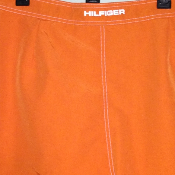 Tommy Hilfiger Men's Swim Trunks Orange size XL - Picture 3 of 5
